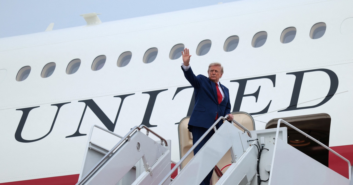 Tranh cãi màn dàn dựng chuyên cơ làm ‘mồi nhử’ để bảo vệ ông Trump