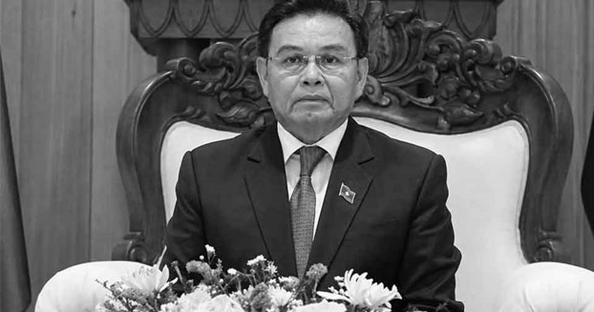 Chủ tịch Ủy ban T.Ư MTTQ Việt Nam điện chia buồn Chủ tịch Quốc hội Lào từ trần