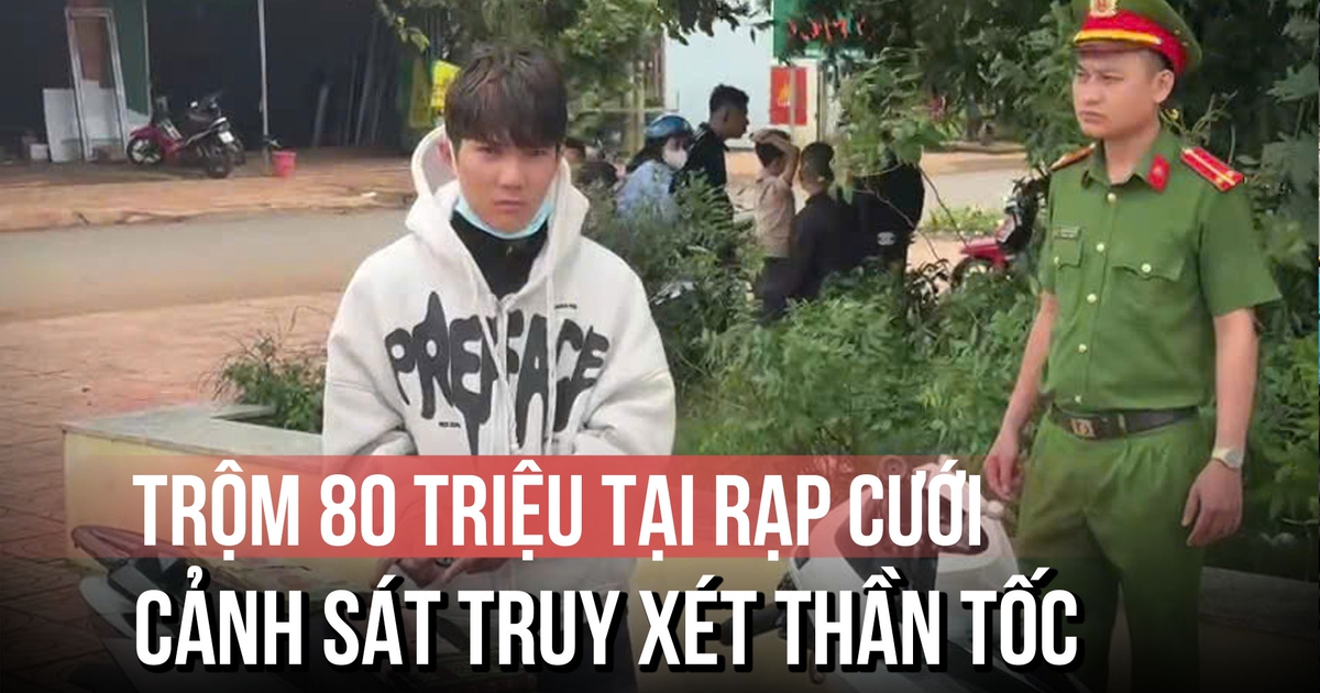 Ghé xem rạp cưới, móc cốp xe cướp 80 triệu đồng: Màn truy xét thần tốc lúc giữa trưa