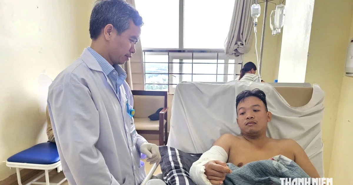 Cẳng tay bị cắt lìa, người đàn ông được cứu chi sau ca mổ hơn 6 giờ