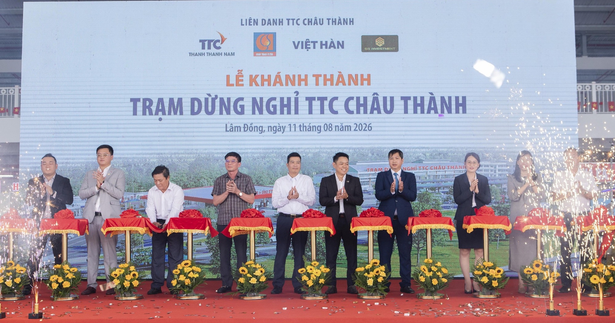 Khánh thành trạm dừng nghỉ TTC Châu Thành trên cao tốc Vĩnh Hảo - Phan Thiết
