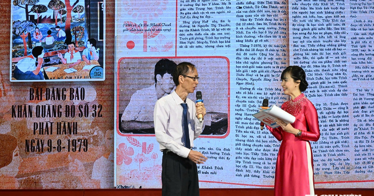 Tiến sĩ Lê Bá Khánh Trình giao lưu truyền cảm hứng tại giải Lê Quý Đôn
