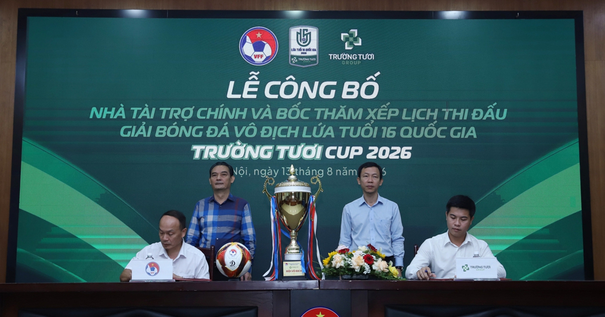 Giải U.16 quốc gia lần đầu tổ chức, lộ 2 bảng đấu cùng điều lệ đặc biệt