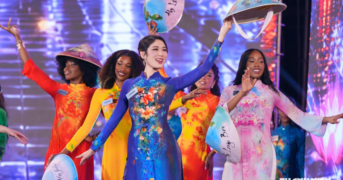Sắc đẹp thế giới lan tỏa áo dài Việt Nam tại Miss World 2026