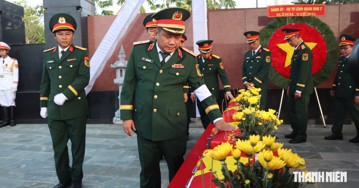 Đồng Nai: Trang trọng lễ truy điệu, an táng 29 hài cốt liệt sĩ