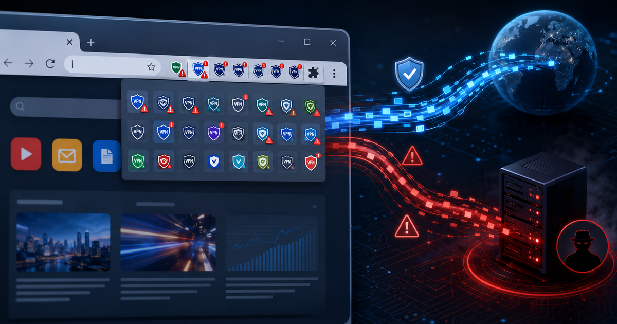 Người dùng Chrome cần cẩn thận với hàng trăm tiện ích VPN giả mạo