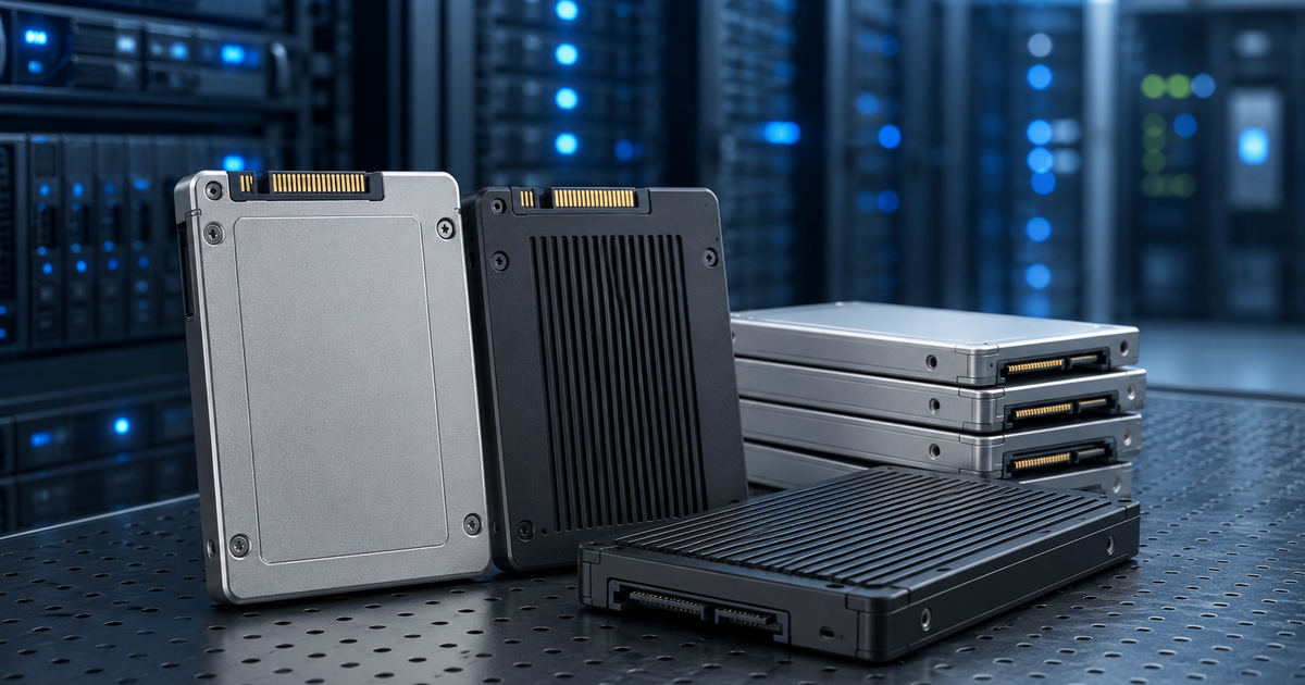 SSD cho trung tâm dữ liệu chiếm 48% nguồn cung bộ nhớ toàn cầu
