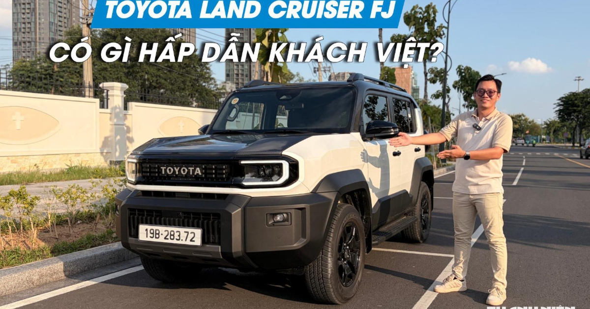 'Xe chơi' Toyota Land Cruiser FJ có gì hấp dẫn khách Việt?
