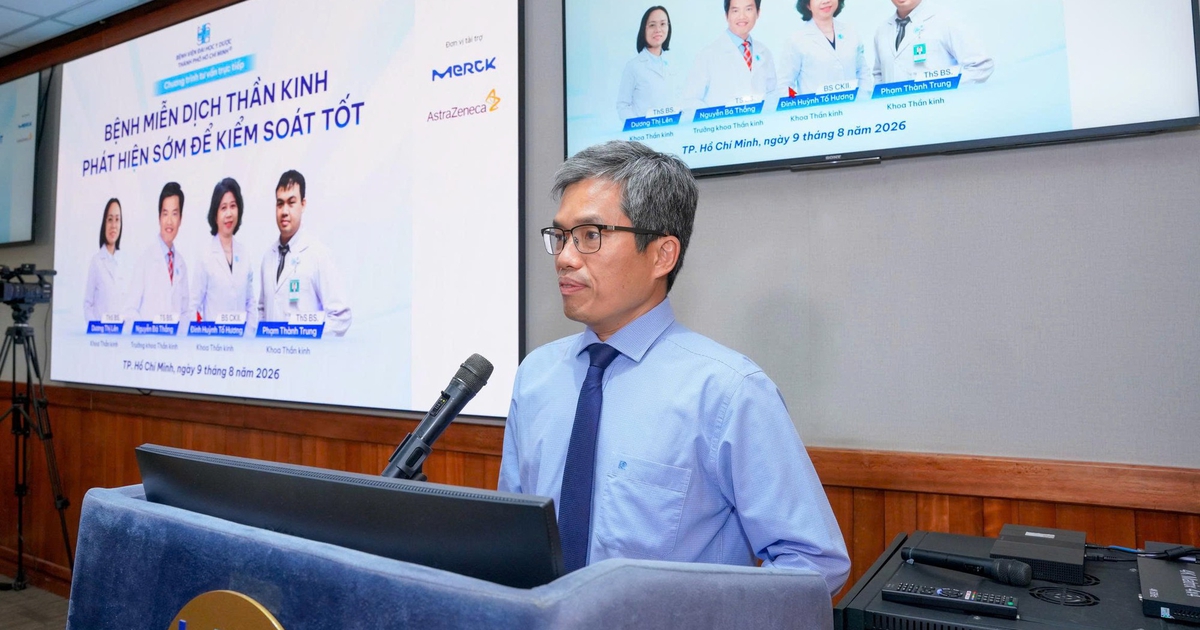 Bệnh miễn dịch thần kinh: Cần phát hiện sớm để kiểm soát tốt