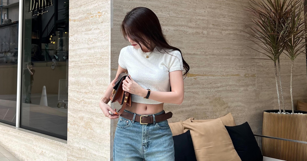 Muốn trẻ ra vài tuổi cứ chọn quần jeans wash sáng màu