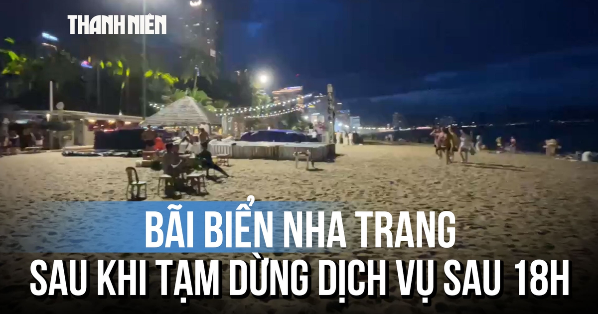 Nha Trang siết chặt quản lý dịch vụ bãi biển sau 18 giờ