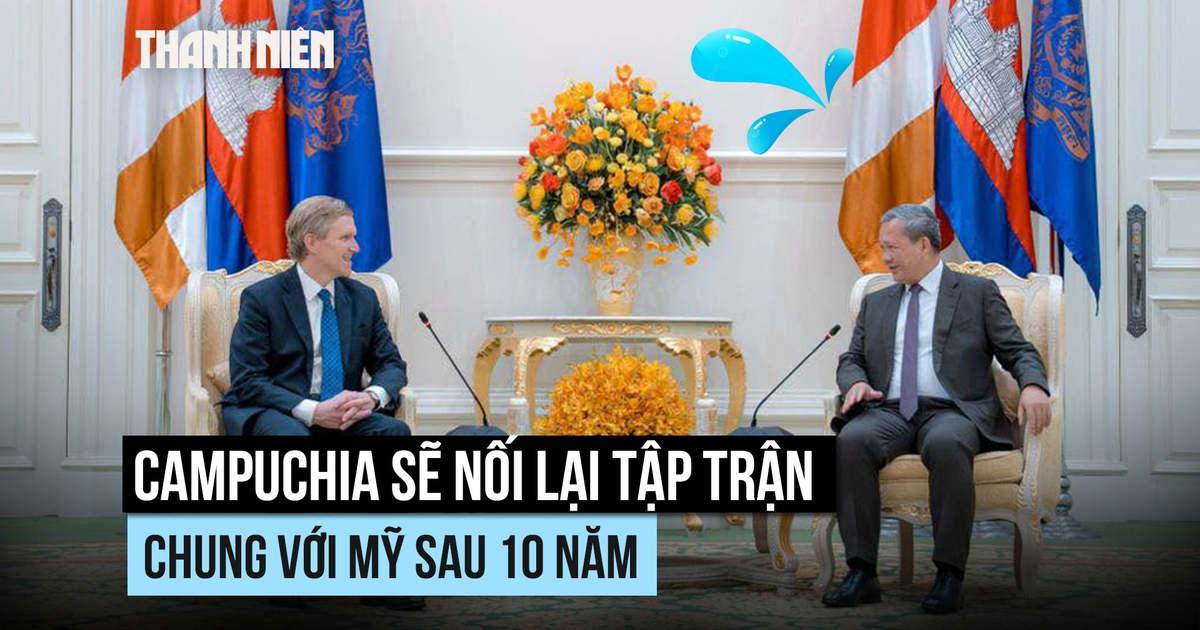 Campuchia nối lại tập trận với Mỹ sau 10 năm gián đoạn