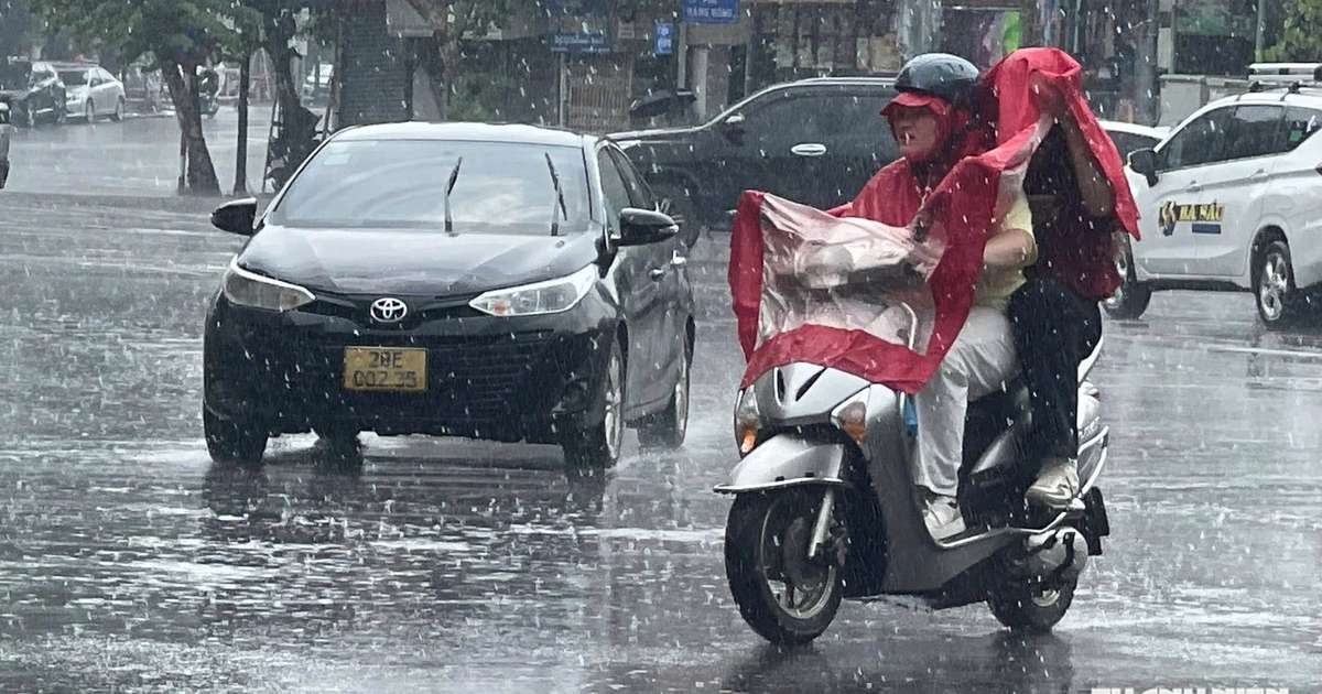 13 tỉnh sắp có mưa lớn dồn dập trong 5 ngày