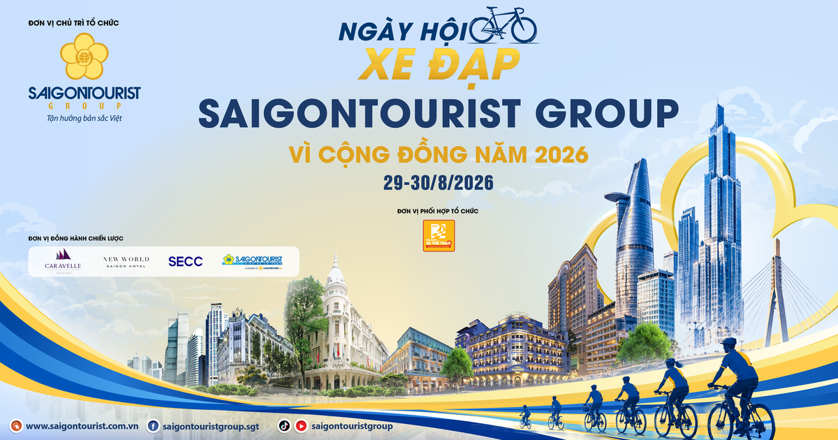 Saigontourist Group khởi động Hành trình đạp xe vì cộng đồng - Kết nối giá trị bền vững