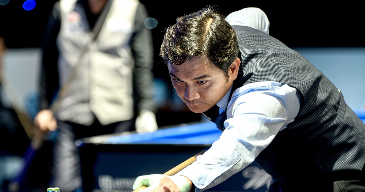 Billiards: Ghi điểm như máy, Trần Thanh Lực vô địch thuyết phục giải quốc tế