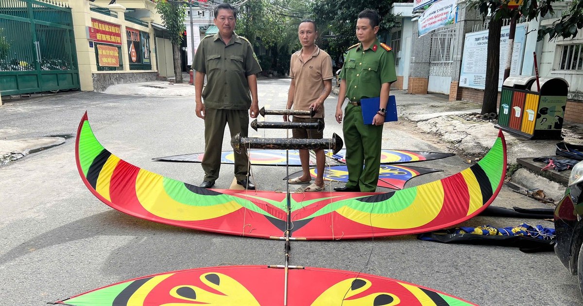 Bất ngờ với diều sáo thời nay: Khung 'độ' từ gậy golf, dây dài trên 600 m