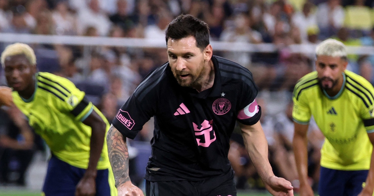 Messi lại sút hỏng phạt đền, Inter Miami chưa thể soán ngôi đầu MLS của Nashville SC