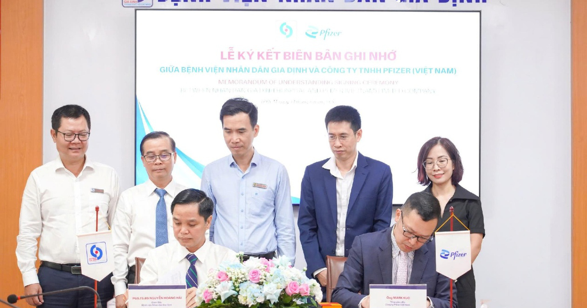 Pfizer Việt Nam ký 2 thỏa thuận, nâng cao năng lực y tế