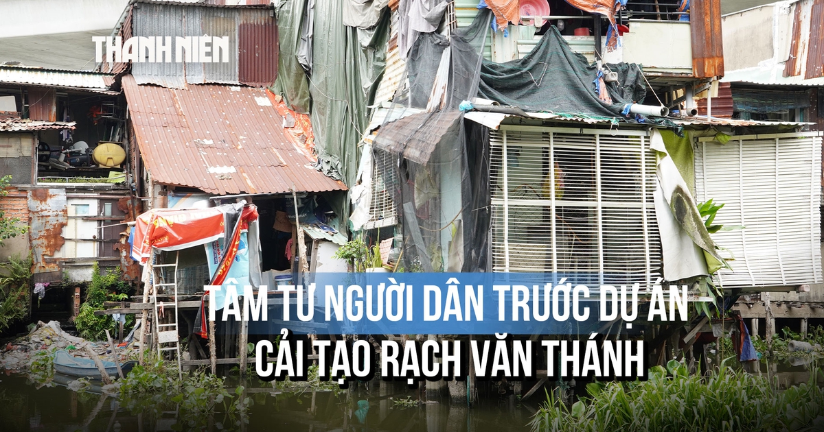 Dự án cải tạo rạch Văn Thánh: Người dân chờ mức bồi thường để tính chuyện nơi ở mới