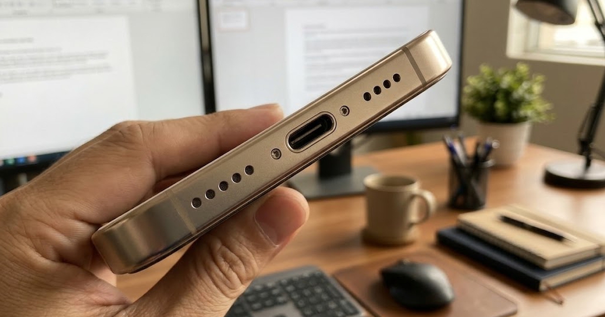 iPhone có thể sớm nói lời tạm biệt với USB-C?