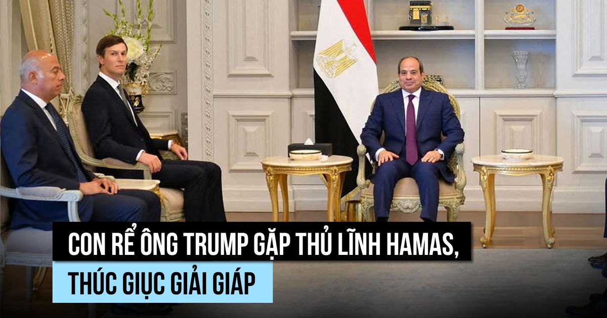 Đặc sứ của ông Trump và thủ lĩnh Hamas hội đàm 'hiệu quả'