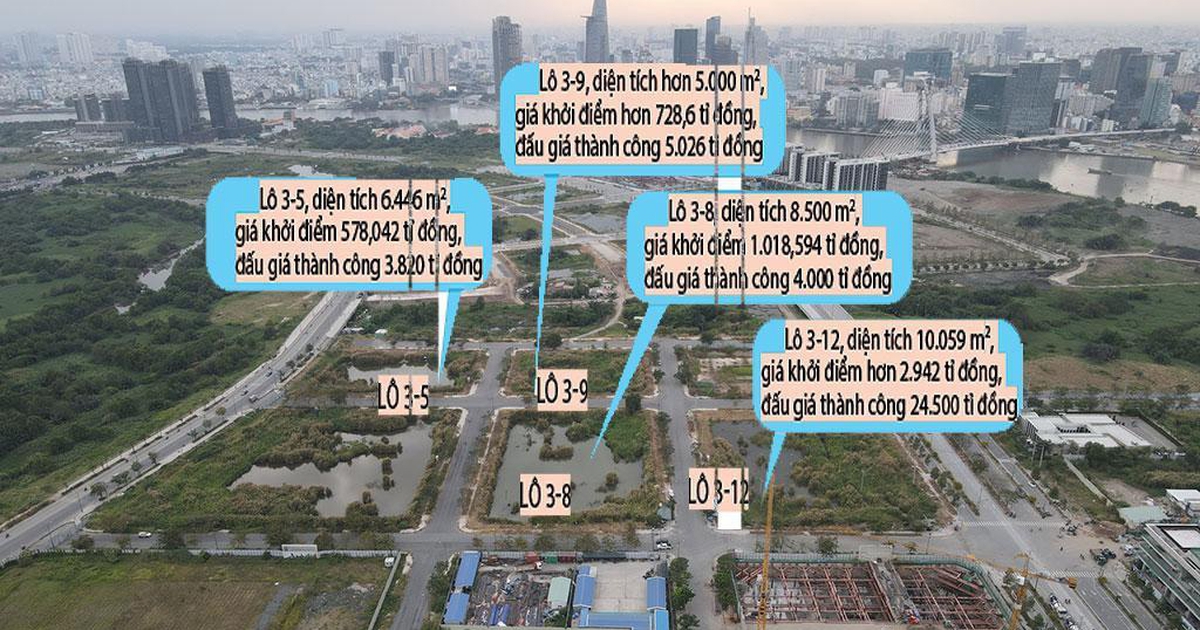 Sắp đấu giá lại lô 'đất vàng' Thủ Thiêm