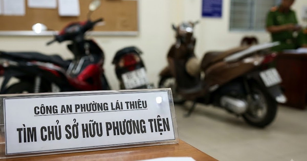 Công an phường Lái Thiêu tìm chủ phương tiện liên quan 2 vụ tai nạn giao thông