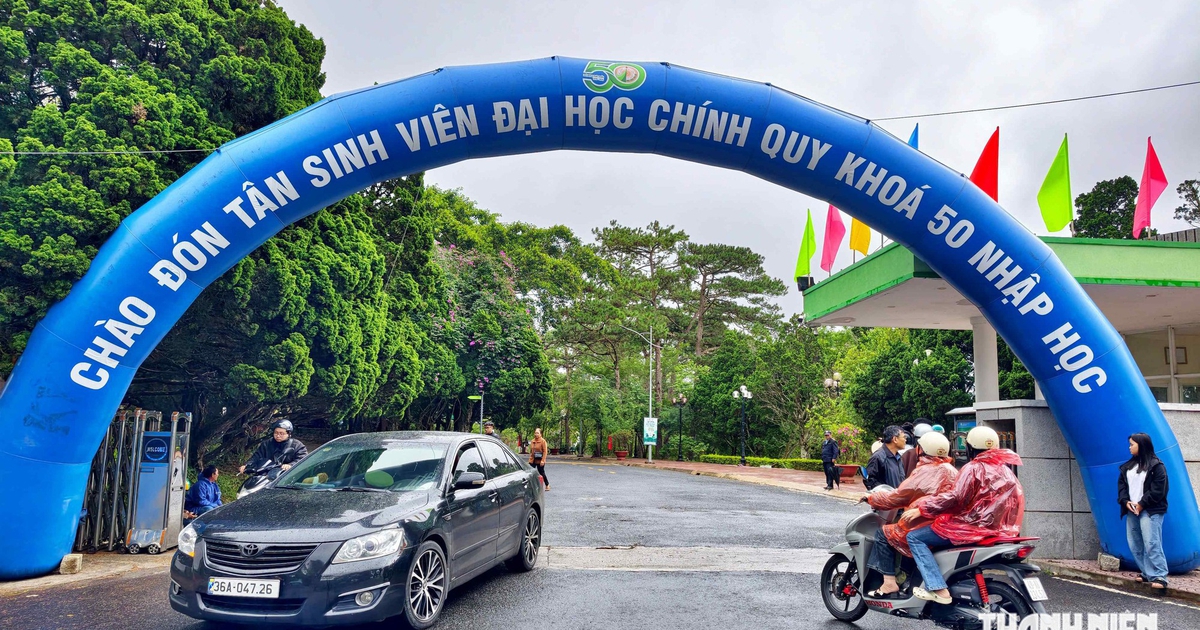 Trường đại học Đà Lạt hỗ trợ tân sinh viên sớm ổn định học tập