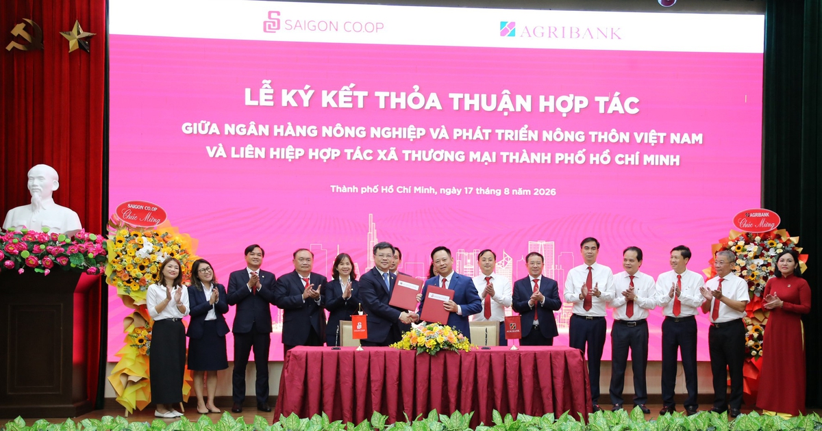 Agribank và Saigon Co.op ký kết hợp tác: Kết nối sức mạnh tài chính và bán lẻ