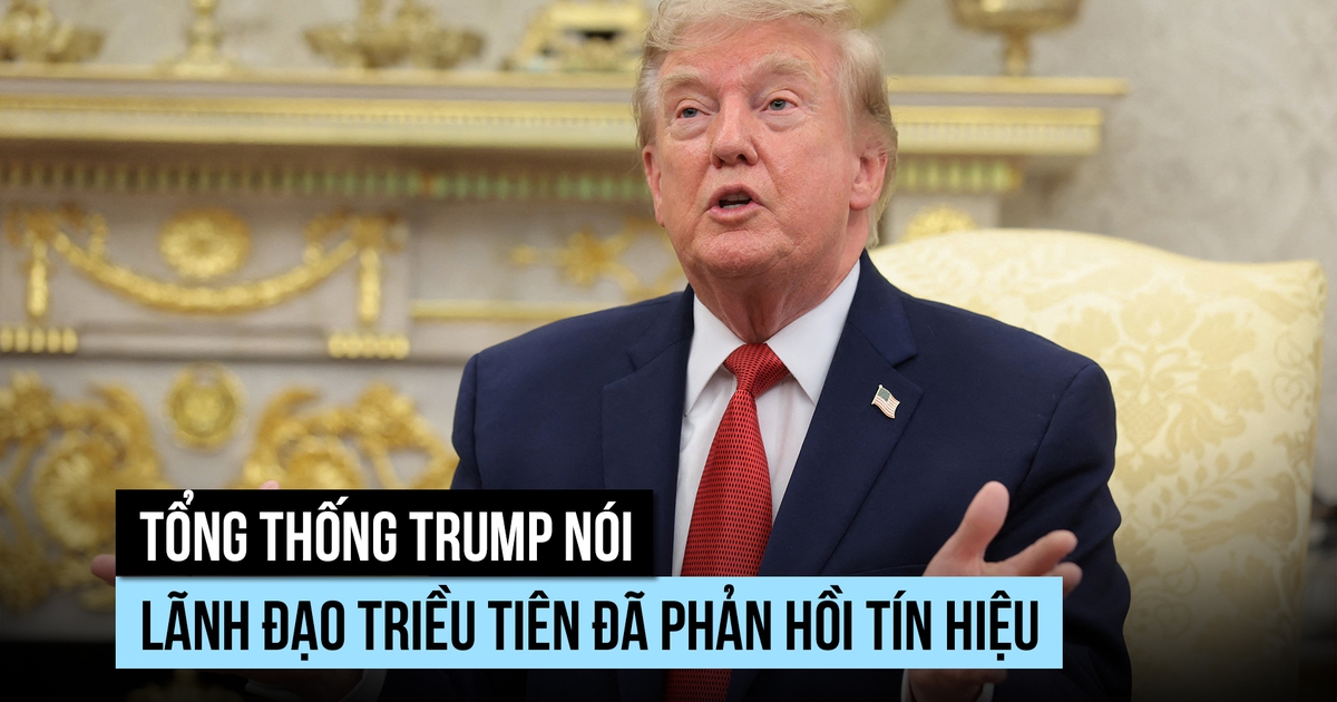 Ông Trump nói ông Kim Jong-un hồi đáp đề xuất đối thoại
