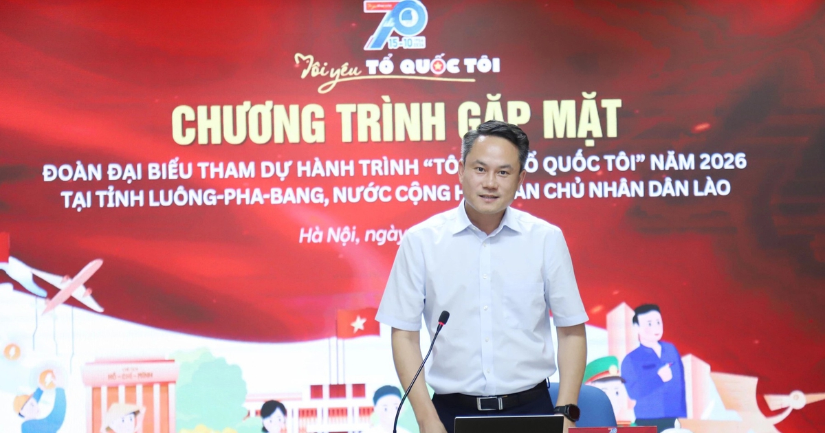 Hành trình 'Tôi yêu Tổ quốc tôi' đến với nước bạn Lào