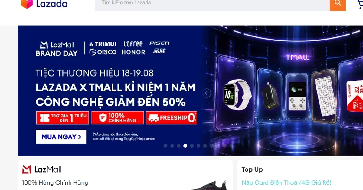 Lazada bị Ủy ban Cạnh tranh quốc gia xử phạt