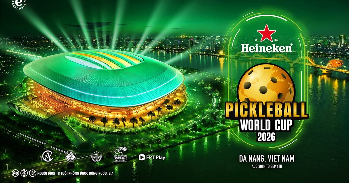 Heineken Pickleball World Cup 2026: Chuẩn mực thể thao quốc tế đến sân chơi Việt Nam