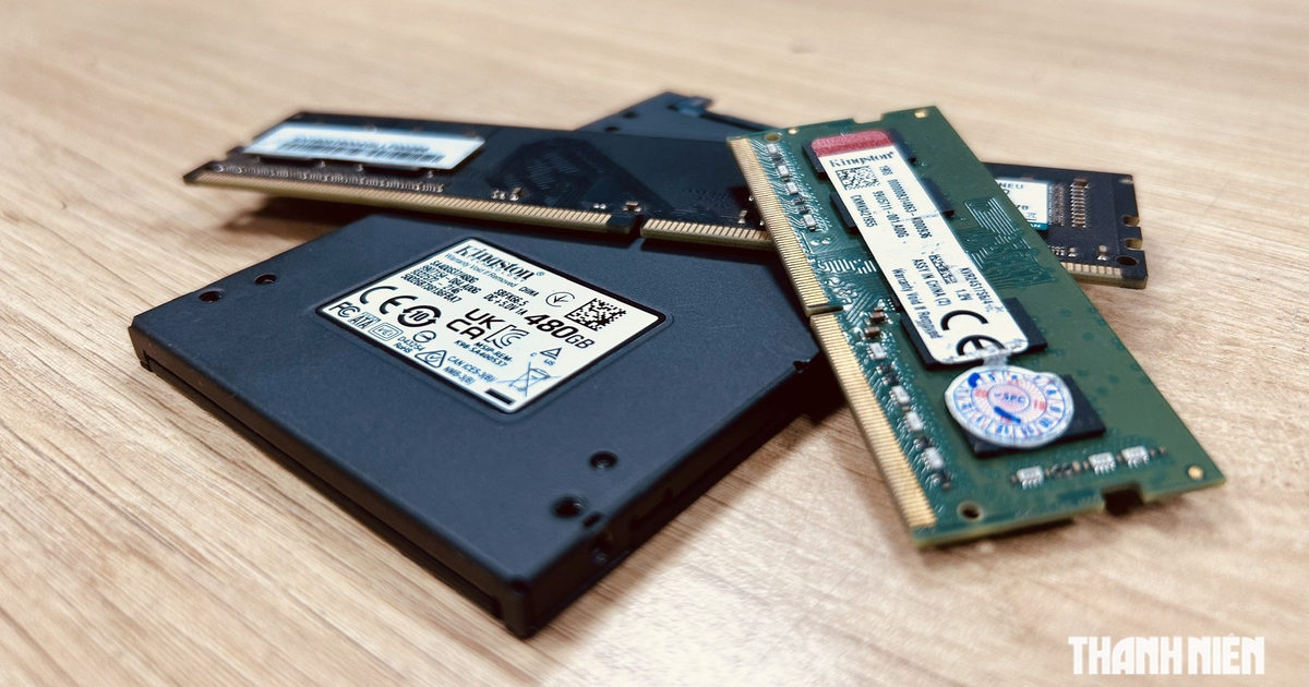 Bão giá bùng nổ: RAM DDR5 đắt gấp 5 lần, SSD tăng giá tới năm 2030