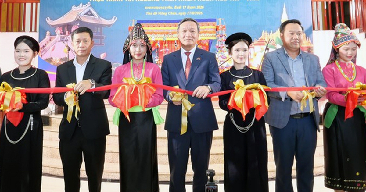 Trưng bày chuyên đề 'Thực hành tín ngưỡng Then nhóm ngôn ngữ Tày - Thái' tại Lào