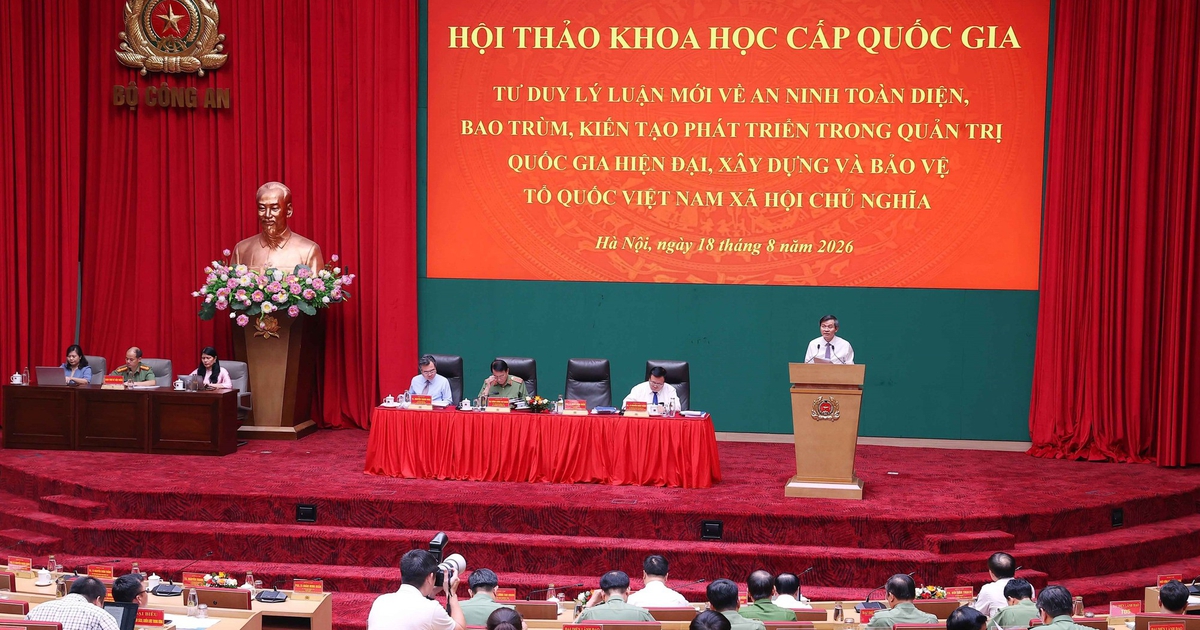 An ninh phải chủ động tạo lập môi trường ổn định, tin cậy
