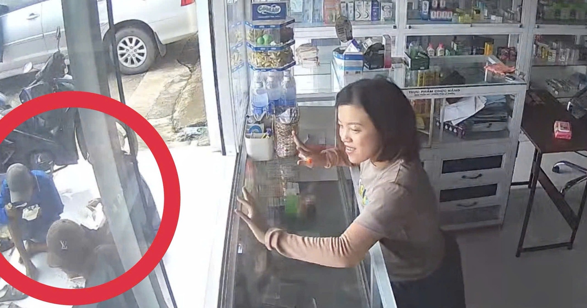 Nh&oacute;m thợ hồ đang ăn trước nh&agrave; thuốc vội đứng dậy, dược sĩ n&oacute;i: 'Cứ ngồi đi c&ocirc; ch&uacute;!'