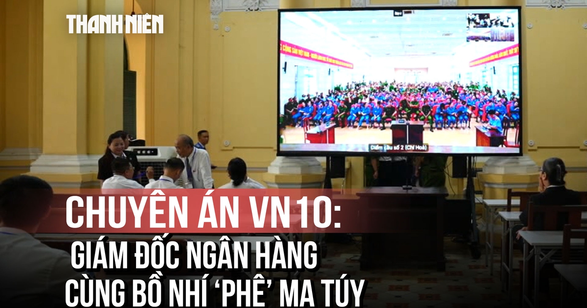 Chuyên án VN10: Cựu giám đốc ngân hàng rủ rê bồ nhí 'phê' ma túy
