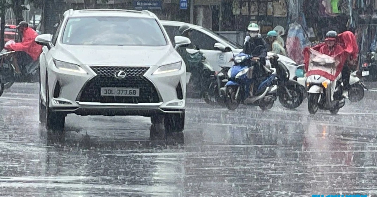 Dự báo thời tiết hôm nay 19.8: Mưa lớn dồn dập, nguy cơ lũ quét