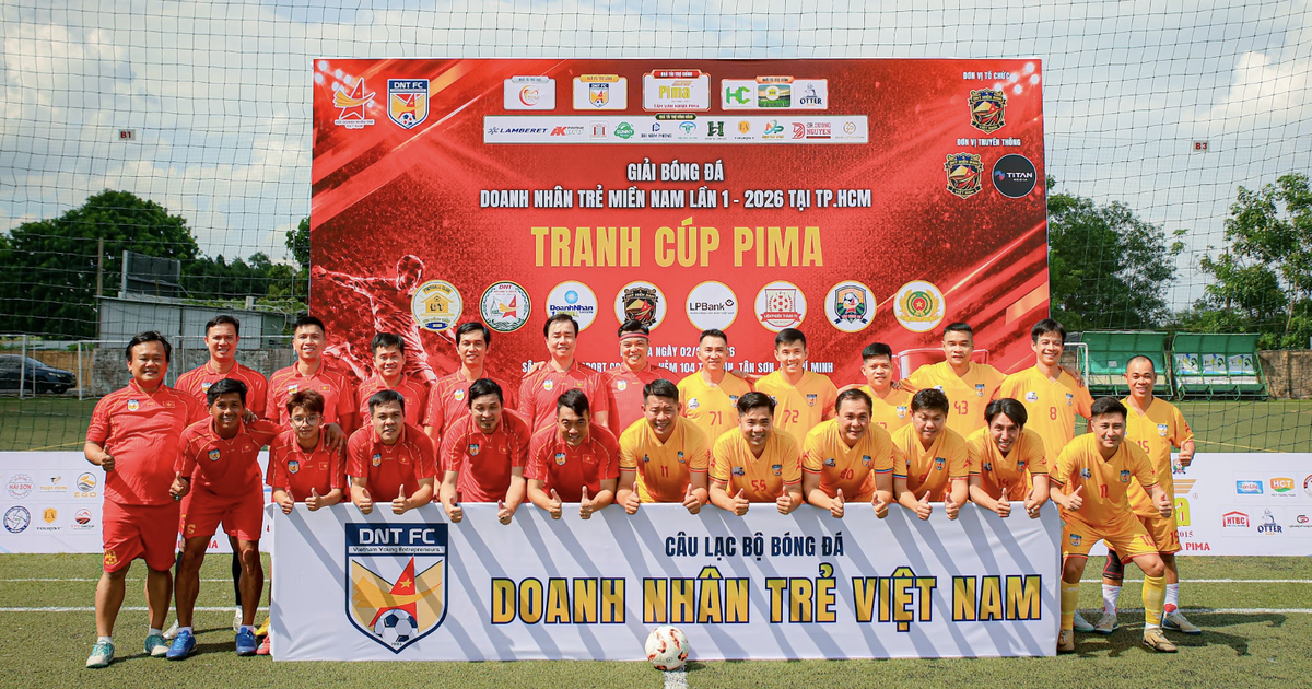CLB Công an TP.HCM giành danh hiệu phong cách ở giải doanh nhân trẻ miền Nam 2026