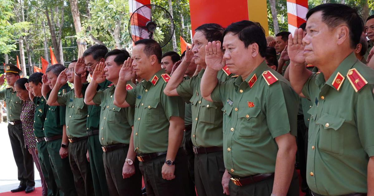 Khánh thành công trình tưởng niệm Đoàn 180 Cảnh vệ tại Tây Ninh