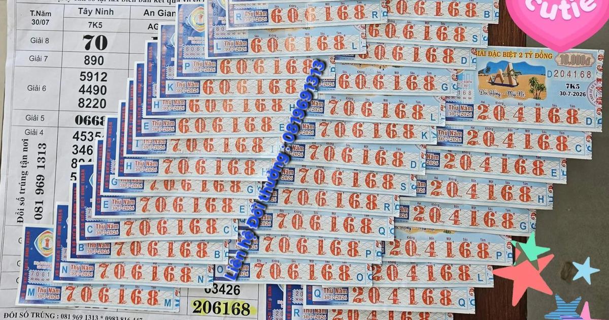 42 tờ vé trúng hơn 1,6 tỉ đồng xổ số miền Nam, lộ diện 4 chủ nhân