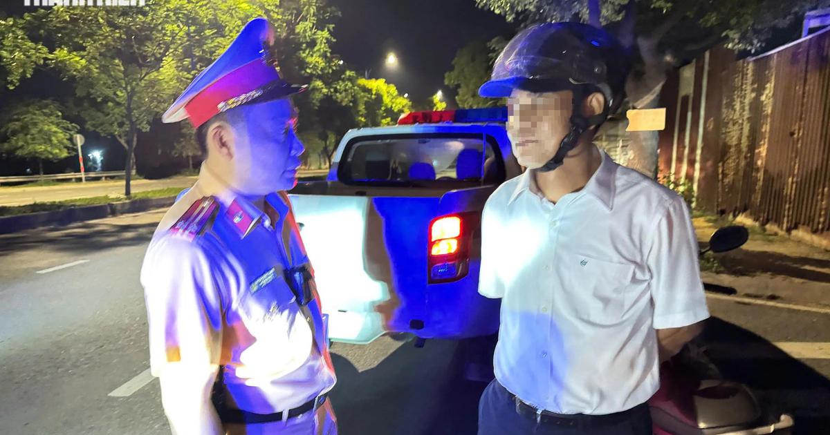 CSGT TP.HCM kiểm tra nồng độ cồn: Nhiều người vẫn vi phạm mức kịch khung