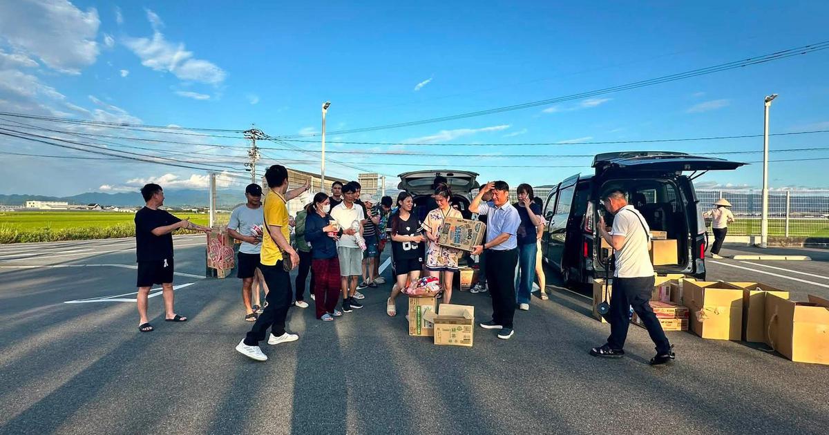 Người Việt ở Nhật chung tay giúp nạn nhân sau động đất