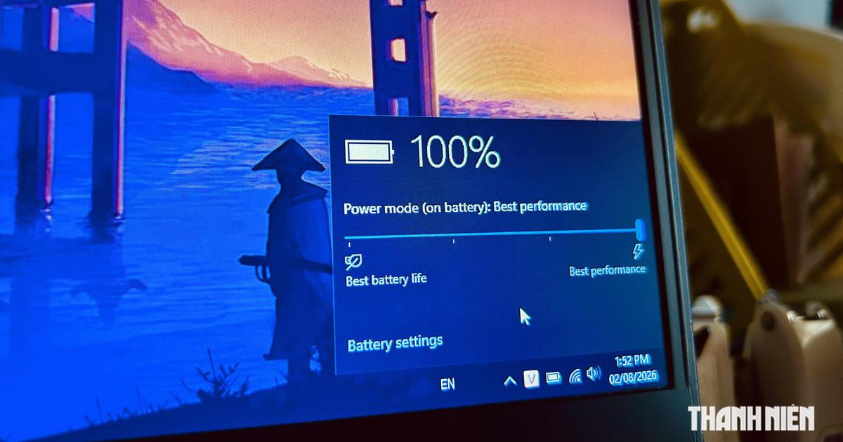 Cách đọc 'sức khỏe' pin laptop đơn giản trên Windows