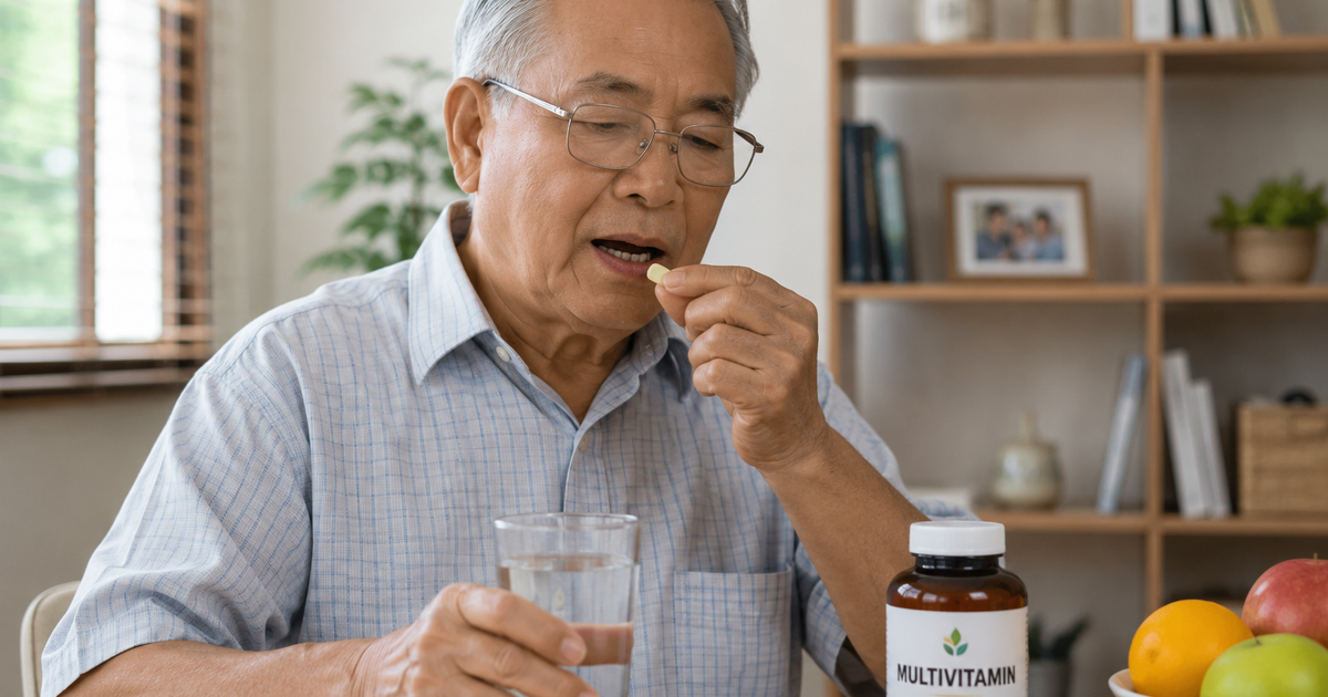 Người lớn tuổi uống vitamin tổng hợp mỗi ngày: Điều gì xảy ra sau 3 năm?
