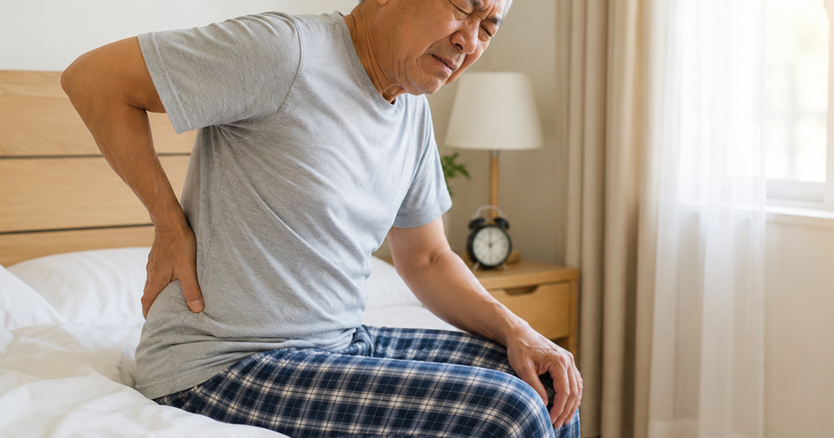 3 thói quen buổi sáng giúp giảm đau lưng ở người lớn tuổi