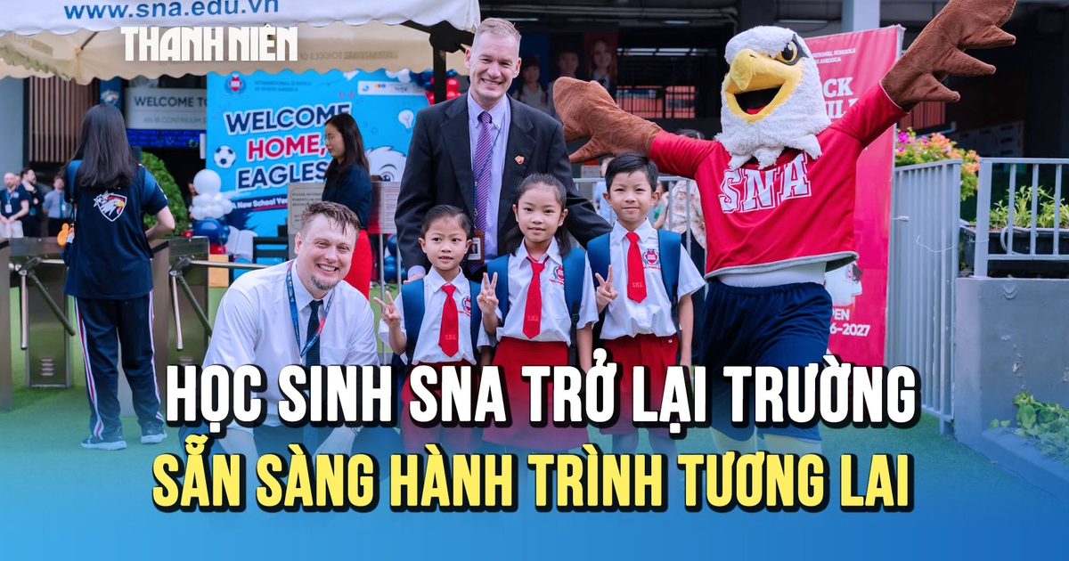 Học sinh Trường Quốc tế Bắc Mỹ - SNA Nam Sài Gòn trở lại trường: Khám phá không gian mới, sẵn sàng hành trình tương lai