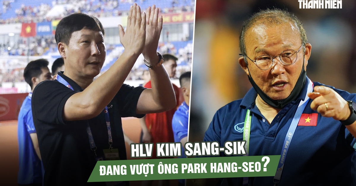 Từ kỷ lục bất bại đến 2 lần chung kết: HLV Kim Sang-sik đang vượt ông Park Hang-seo?