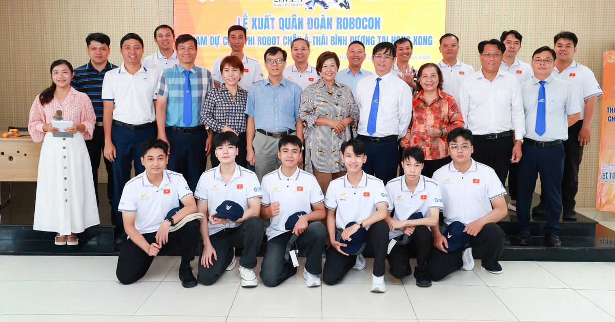 Tranh tài 'Kung Fu' tại ABU Robocon 2026, đội Trường ĐH Lạc Hồng mang tuyệt chiêu bí mật